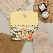 Mid Century Modern Mahjong Shirt | Palm Springs Retro Tiles Comfort Colors Tee