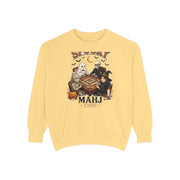 Spooky Mahj Club Sweatshirt in Butter, Mahjong gift from Darlin' Let's Mahj