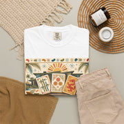 Mid Century Modern Mahjong Shirt | Palm Springs Retro Tiles Comfort Colors Tee