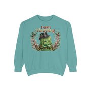 Bam Humbug Sweatshirt in Seafoam, Mahjong gift from Darlin' Let's Mahj