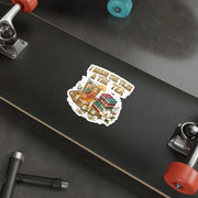 I Bring the Tiles & the Tea Sticker | Southern Mahjong Hostess Die-Cut Sticker