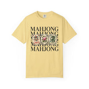 Mahjong Stacked Tiles Shirt | Joker Magnolia Dragon Comfort Colors Tee