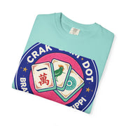Brandon Mississippi Mahjong Club Badge Shirt | Crak Bam Dot Tee