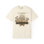 Between the Books & Bams Shirt | Book Club Mahjong Comfort Colors Tee