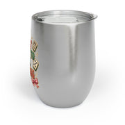 Most Likely to Call Mahjong Wine Tumbler | Funny Game Night 12oz Tumbler