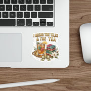 I Bring the Tiles & the Tea Sticker | Southern Mahjong Hostess Die-Cut Sticker