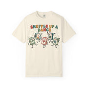 Shuffle Up & Dance Mahjong Shirt | Cute Dancing Tiles Comfort Colors Tee