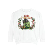 Bam Humbug Sweatshirt in White, Mahjong gift from Darlin' Let's Mahj
