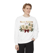 Merry Mahjong Y'all Sweatshirt, view 6, Mahjong gift from Darlin' Let's Mahj
