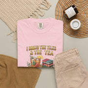 I Bring the Tiles & the Tea Shirt | Southern Mahjong Hostess Gift Comfort Colors Tee