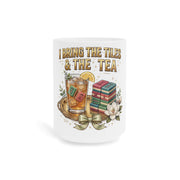 I Bring the Tiles & the Tea Mug | Southern Mahjong Hostess Gift Ceramic Mug