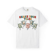 Shake Your Tiles Mahjong Shirt | Funny Dancing Tiles Comfort Colors Tee