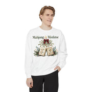 Mahjong and Mistletoe Sweatshirt, view 6, Mahjong gift from Darlin' Let's Mahj