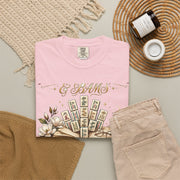 Between the Books & Bams Shirt | Book Club Mahjong Comfort Colors Tee
