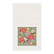 Garden Party Mahjong Tea Towel | Floral Cotton Twill Hostess Gift