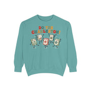 Do the Charleston Mahjong Sweatshirt | Funny Dancing Tiles Comfort Colors Crewneck