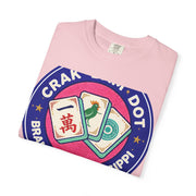 Brandon Mississippi Mahjong Club Badge Shirt | Crak Bam Dot Tee