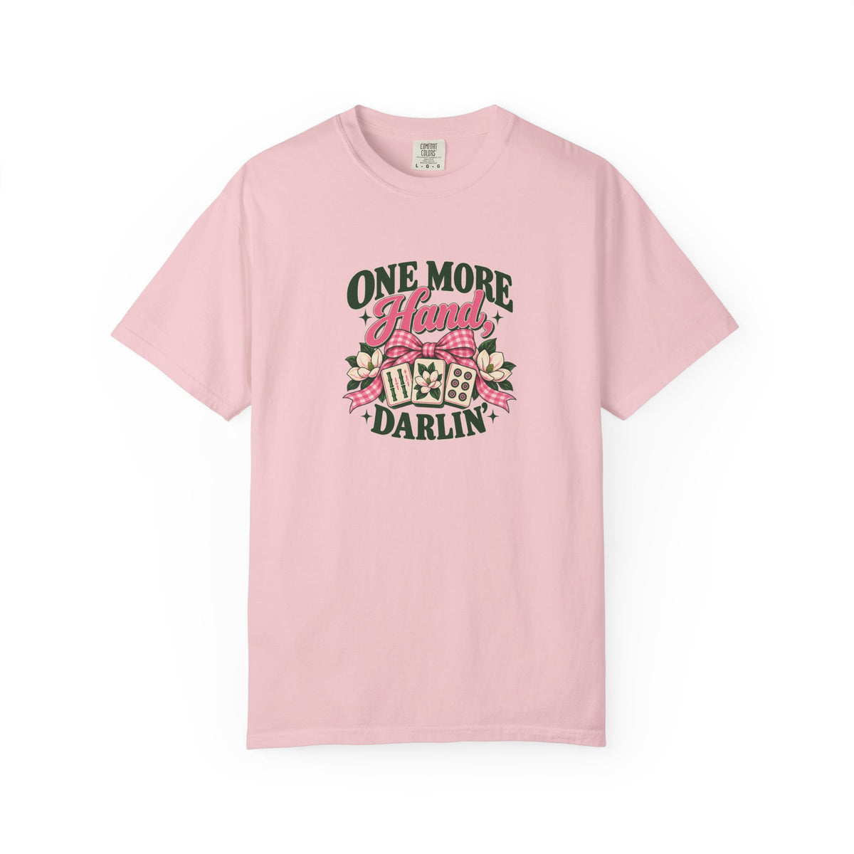 One More Hand Darlin’ Mahjong Shirt | Comfort Colors Tee