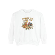 I Bring the Tiles & the Tea Sweatshirt | Southern Mahjong Hostess Gift Comfort Colors Crewneck