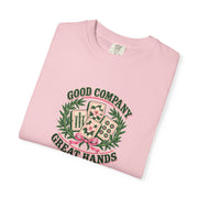 Good Company Great Hands Mahjong Shirt | Comfort Colors Tee