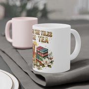 I Bring the Tiles & the Tea Mug | Southern Mahjong Hostess Gift Ceramic Mug