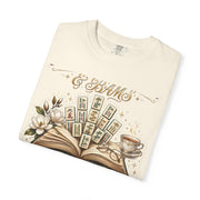 Between the Books & Bams Shirt | Book Club Mahjong Comfort Colors Tee