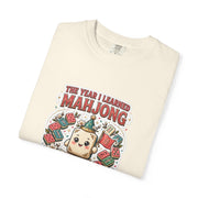 The Year I Learned Mahjong Shirt | 2026 New Player Gift Comfort Colors Tee