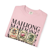 Mahjong Stacked Tiles Shirt | Joker Magnolia Dragon Comfort Colors Tee