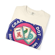 Brandon Mississippi Mahjong Club Badge Shirt | Crak Bam Dot Tee