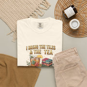 I Bring the Tiles & the Tea Shirt | Southern Mahjong Hostess Gift Comfort Colors Tee