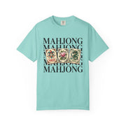 Mahjong Stacked Tiles Shirt | Joker Magnolia Dragon Comfort Colors Tee