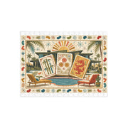 Mid Century Modern Mahjong Puzzle | Palm Springs Retro Tiles Jigsaw 252 or 500 Pieces