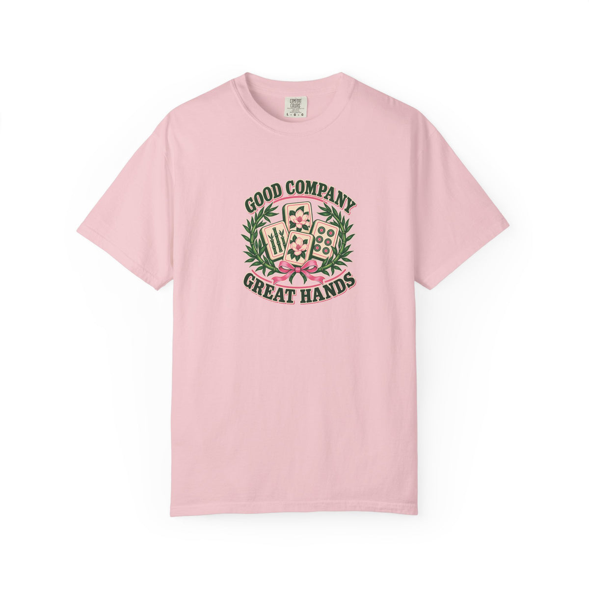 Good Company Great Hands Mahjong Shirt | Comfort Colors Tee