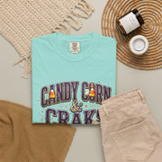 Candy Corn and Craks Shirt, view 17, Mahjong gift from Darlin' Let's Mahj