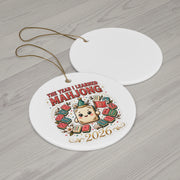 The Year I Learned Mahjong Ornament | 2026 New Player Ceramic Keepsake