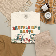 Shuffle Up & Dance Mahjong Shirt | Cute Dancing Tiles Comfort Colors Tee