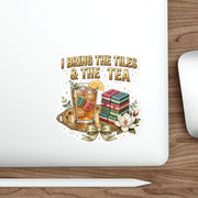 I Bring the Tiles & the Tea Sticker | Southern Mahjong Hostess Die-Cut Sticker
