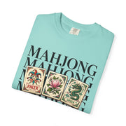 Mahjong Stacked Tiles Shirt | Joker Magnolia Dragon Comfort Colors Tee