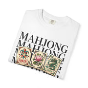 Mahjong Stacked Tiles Shirt | Joker Magnolia Dragon Comfort Colors Tee
