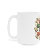 Most Likely to Call Mahjong Mug | Funny Matching Group Ceramic Mug