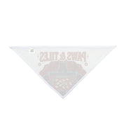 Paws & Tiles Mahjong Pet Bandana | Cats at the Mahj Table Dog Bandana