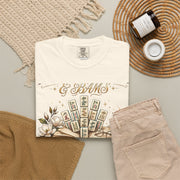 Between the Books & Bams Shirt | Book Club Mahjong Comfort Colors Tee