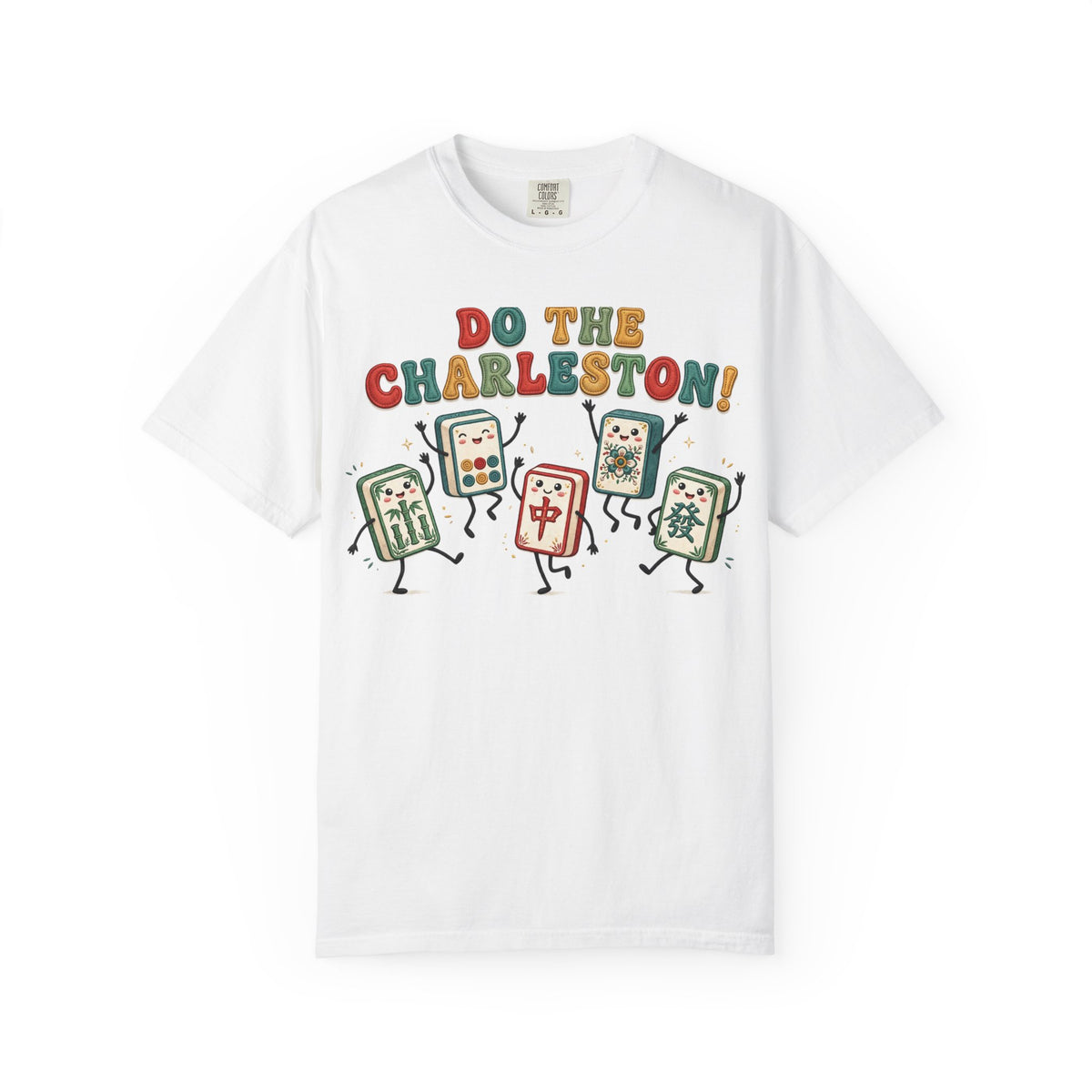 Do the Charleston Mahjong Shirt | Funny Dancing Tiles Comfort Colors Tee