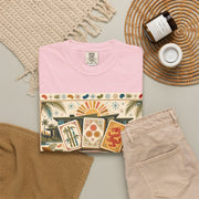 Mid Century Modern Mahjong Shirt | Palm Springs Retro Tiles Comfort Colors Tee