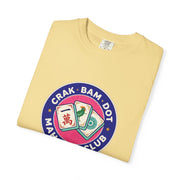 Crak Bam Dot Mahjong Club Badge Shirt | Personalized City or Club Name Tee