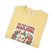 The Year I Learned Mahjong Shirt | 2026 New Player Gift Comfort Colors Tee