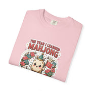 The Year I Learned Mahjong Shirt | 2026 New Player Gift Comfort Colors Tee