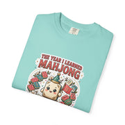 The Year I Learned Mahjong Shirt | 2026 New Player Gift Comfort Colors Tee