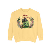 Bam Humbug Sweatshirt in Butter, Mahjong gift from Darlin' Let's Mahj