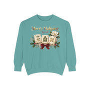 Merry Mahjong Y'all Sweatshirt in Seafoam, Mahjong gift from Darlin' Let's Mahj